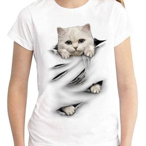 vetement-t-shirt-chat