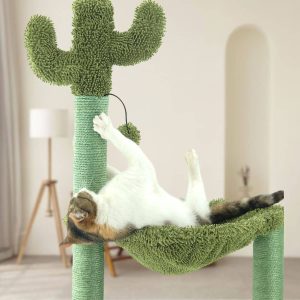 arbre_à_chat_cactus_design_plateforme_hamac